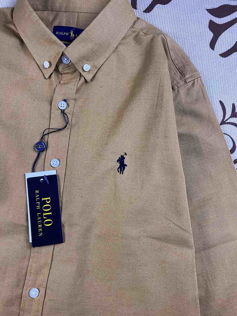 Ralph Lauren Classic Fit Linen Shirt · A2396 — תמונה 31