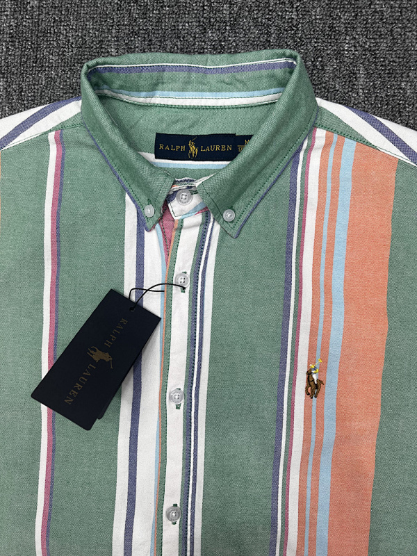 Ralph Lauren Classic Fit Striped Oxford Shirt · A2353 — תמונה 9