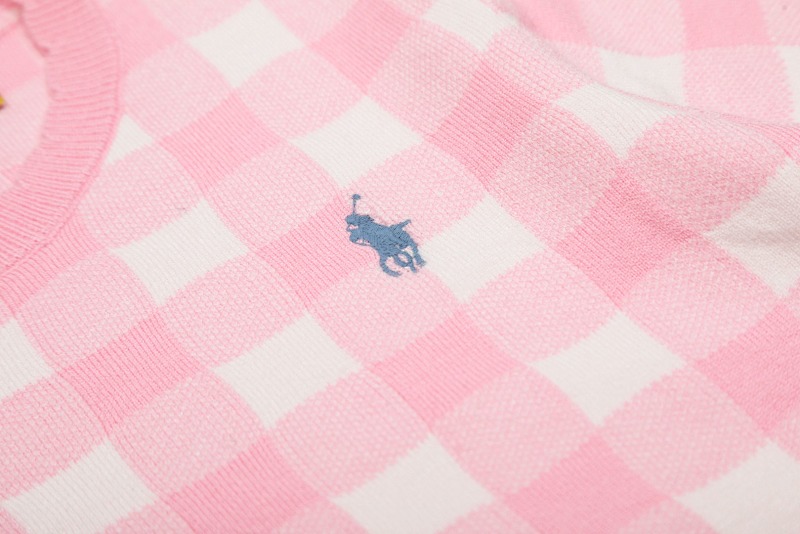 Ralph Lauren Gingham Cotton Short-Sleeve Sweater · A2340 — תמונה 20