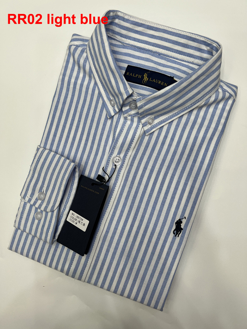 Ralph Lauren Striped Oxford Shirt · A2308 — תמונה 8