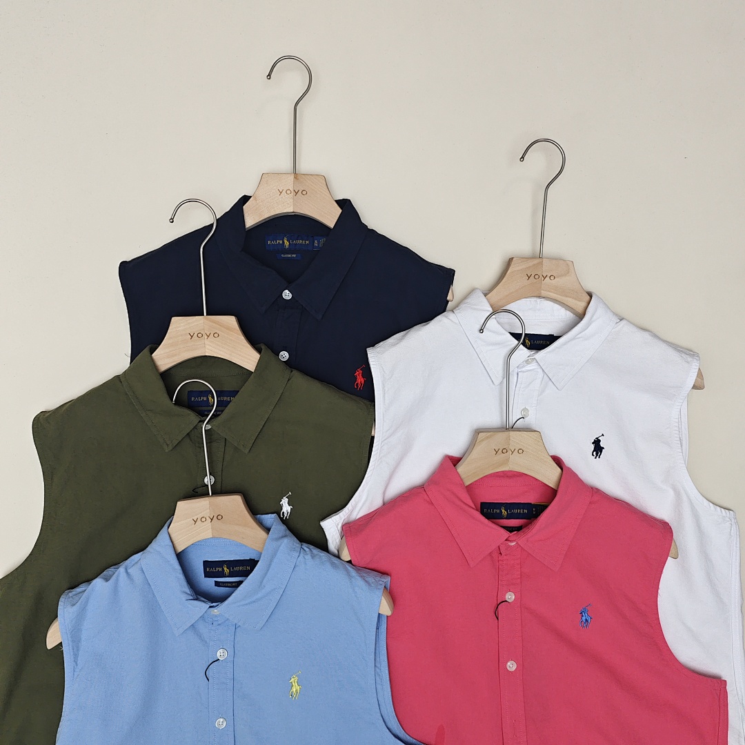 Ralph Lauren Sleeveless Oxford Shirt · A2259 — תמונה 17