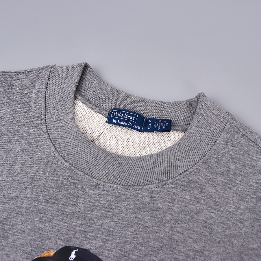 Ralph Lauren Polo Bear Fleece Sweatshirt · A3446 — תמונה 9