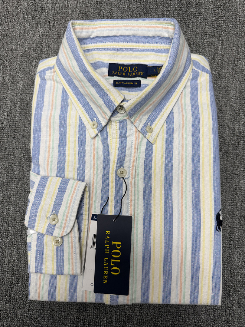 Ralph Lauren Classic Fit Striped Oxford Shirt · A3436 — תמונה 22