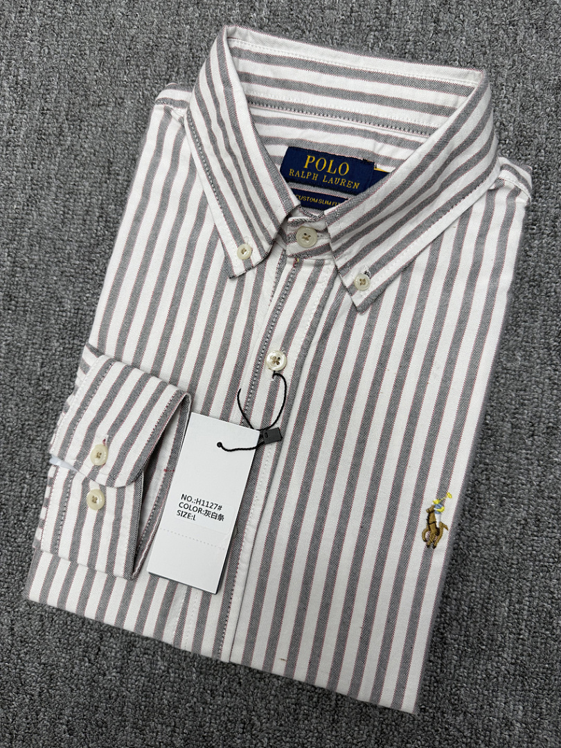 Ralph Lauren Striped Oxford Shirt · A3439 — תמונה 16
