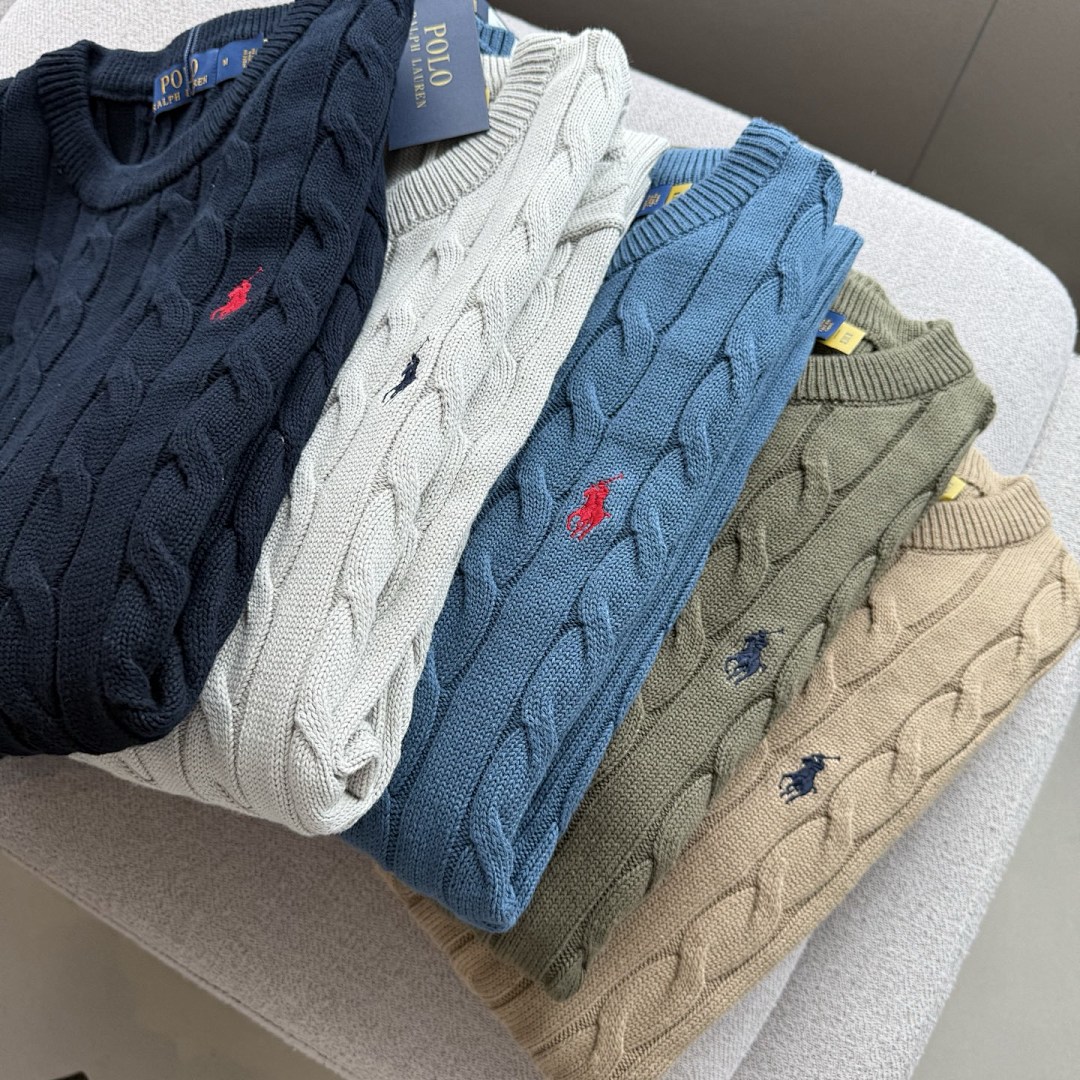 A2591 Rauph Lauren men sweater twist model — תמונה 32