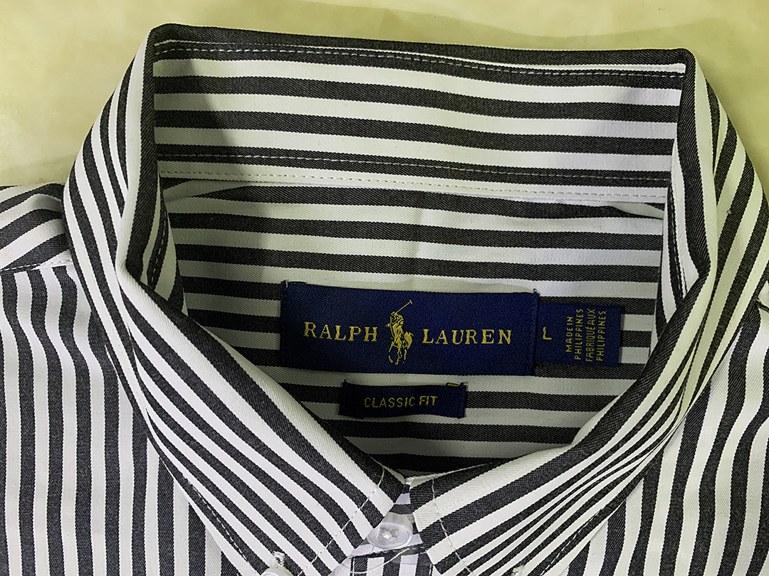 Ralph Lauren Striped Cotton Shirt · A2418 — תמונה 7