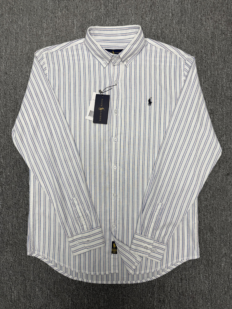Ralph Lauren Classic Fit Striped Oxford Shirt · A3238 — תמונה 21
