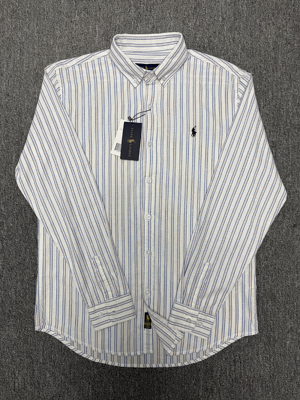 Ralph Lauren Classic Fit Striped Oxford Shirt · A3238 — תמונה 22