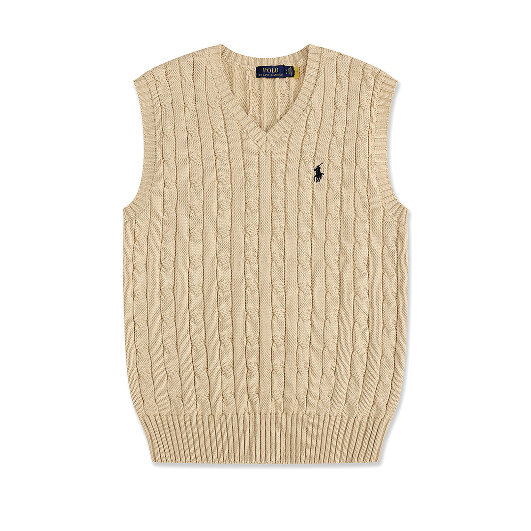 Polo Ralph Lauren Cable-Knit Cotton Sweater Vest · A2831 — תמונה 26