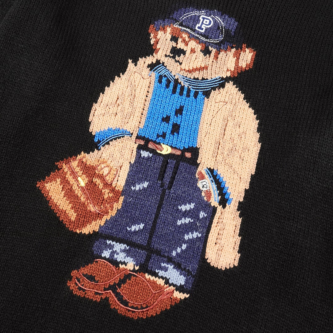 Ralph Lauren Polo Bear Cotton Crewneck Sweater · A3378 — תמונה 16