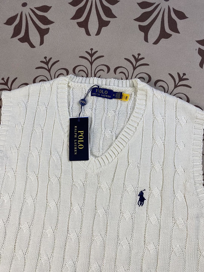 Ralph Lauren Cable-Knit Sweater Vest · A2857 — תמונה 11