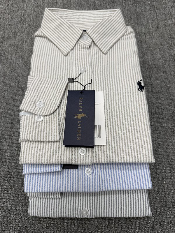 Ralph Lauren Striped Oxford Shirt · A3208 — תמונה 20