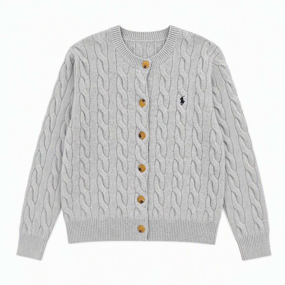 Ralph Lauren Cable-Knit Wool-Cashmere Cardigan · A3364 — תמונה 16