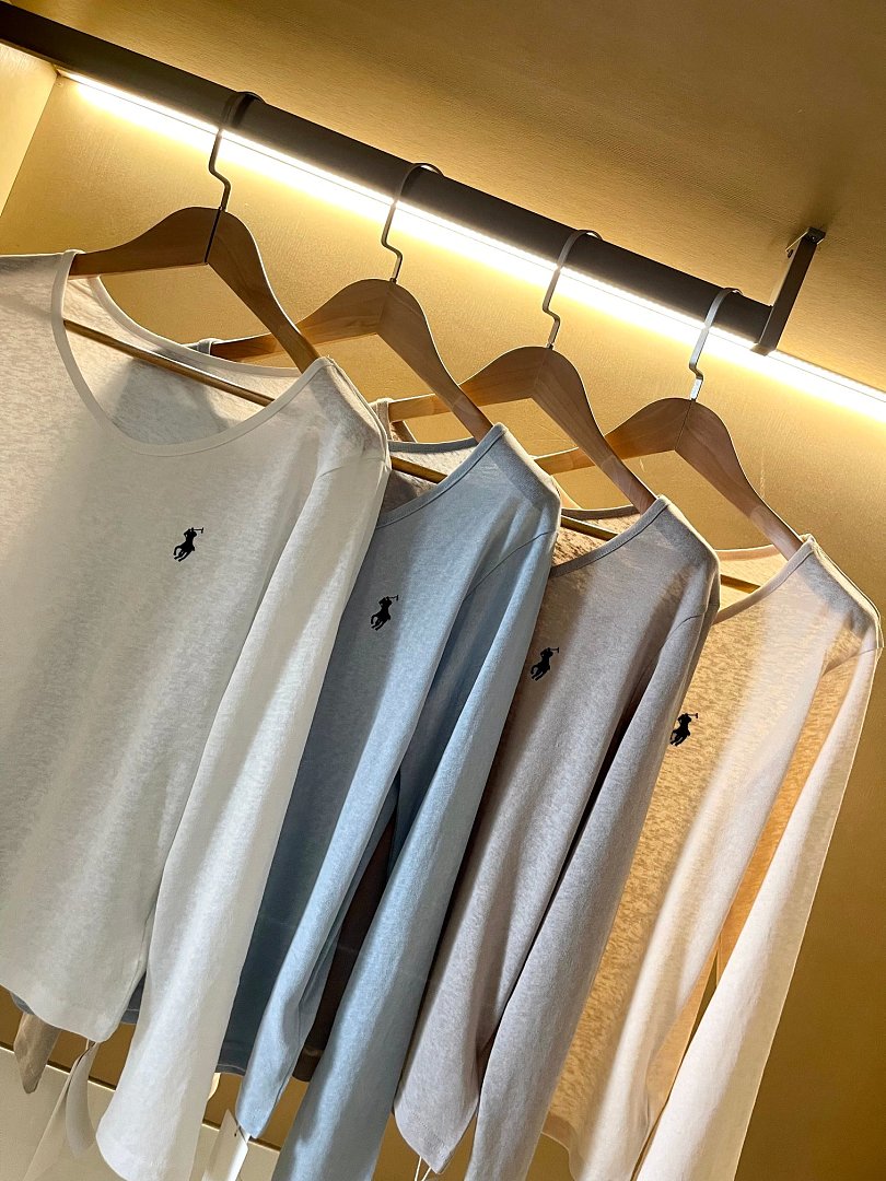Ralph Lauren Shrunken Fit Jersey Long-Sleeve Tee · A3136 — תמונה 66