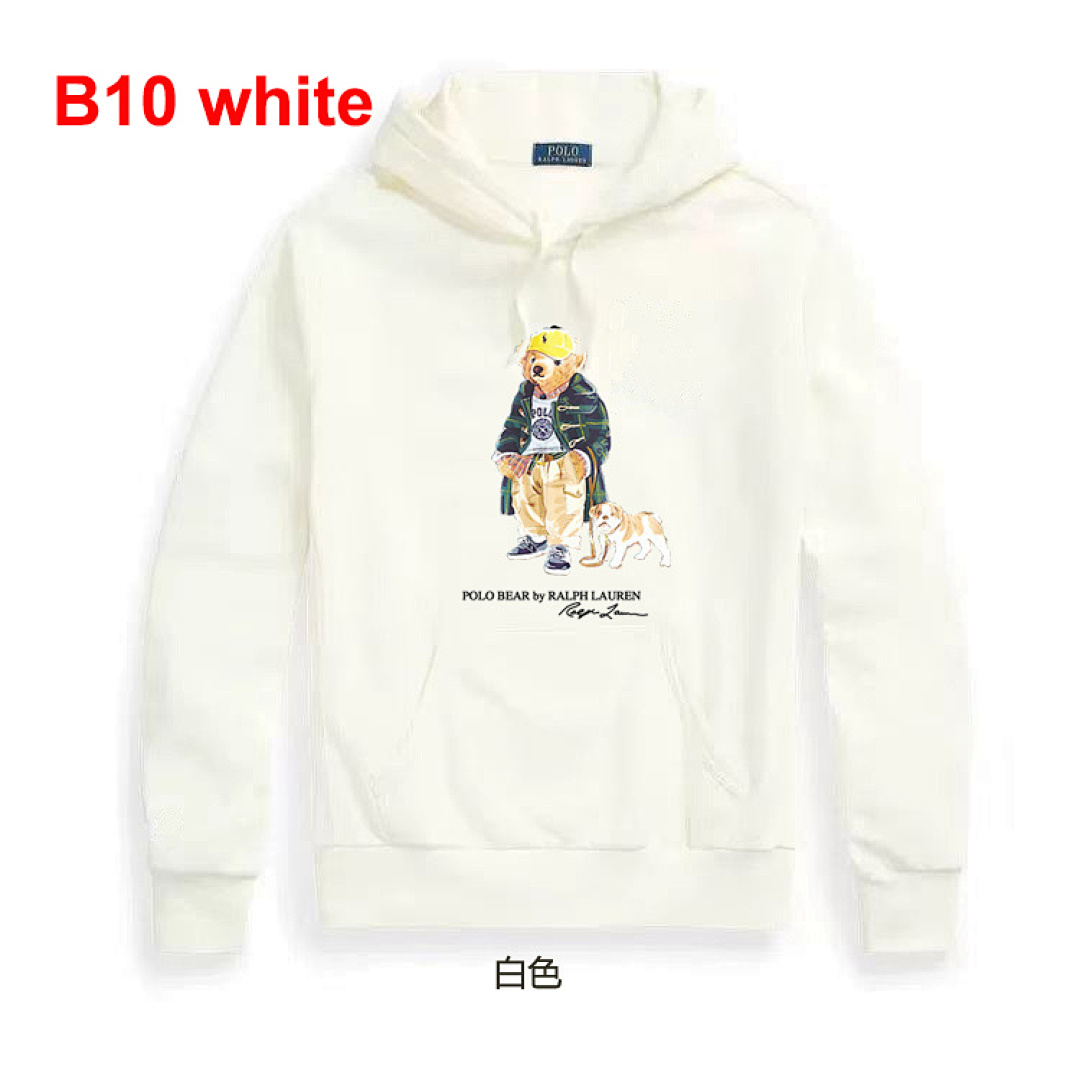 Ralph Lauren Polo Bear Fleece Hoodie · A2599 — תמונה 17
