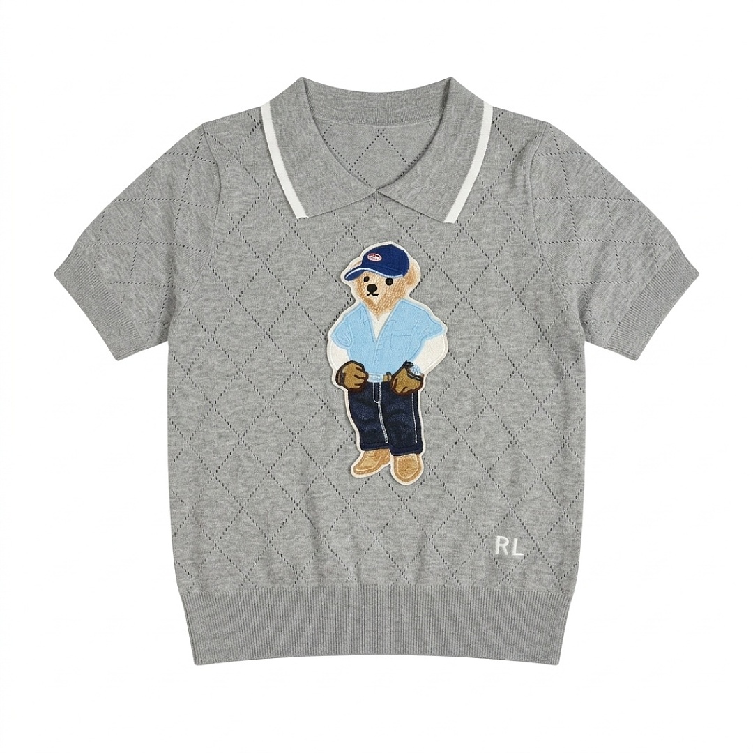 Ralph Lauren Polo Bear Jersey T-Shirt · A3395 — תמונה 24