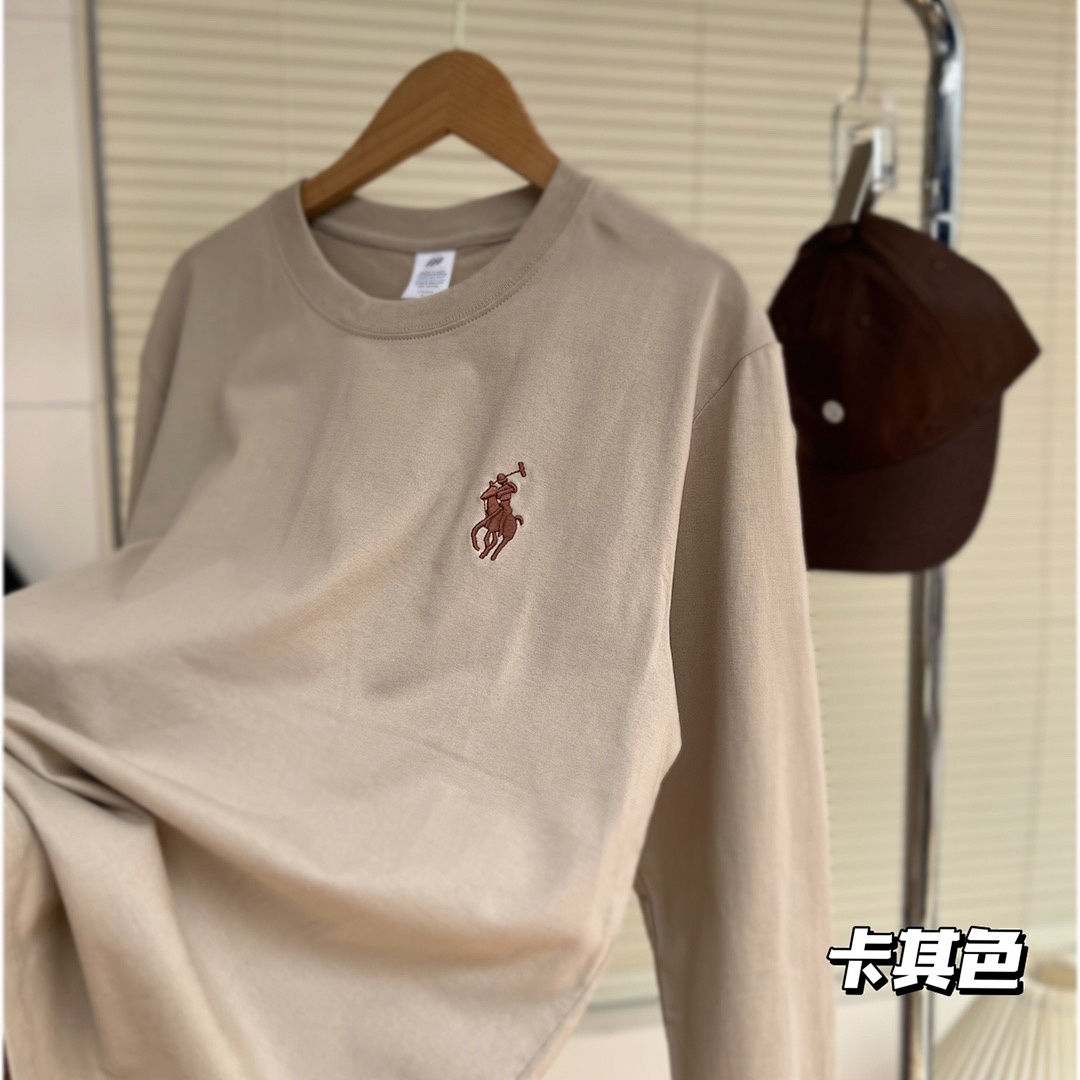 Polo Ralph Lauren Cotton Jersey Long Sleeve T-Shirt · A2712 — תמונה 6