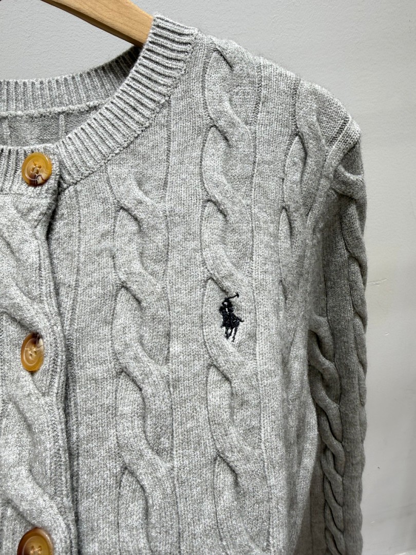 Ralph Lauren Cable-Knit Wool-Cashmere Cardigan · A3364 — תמונה 6