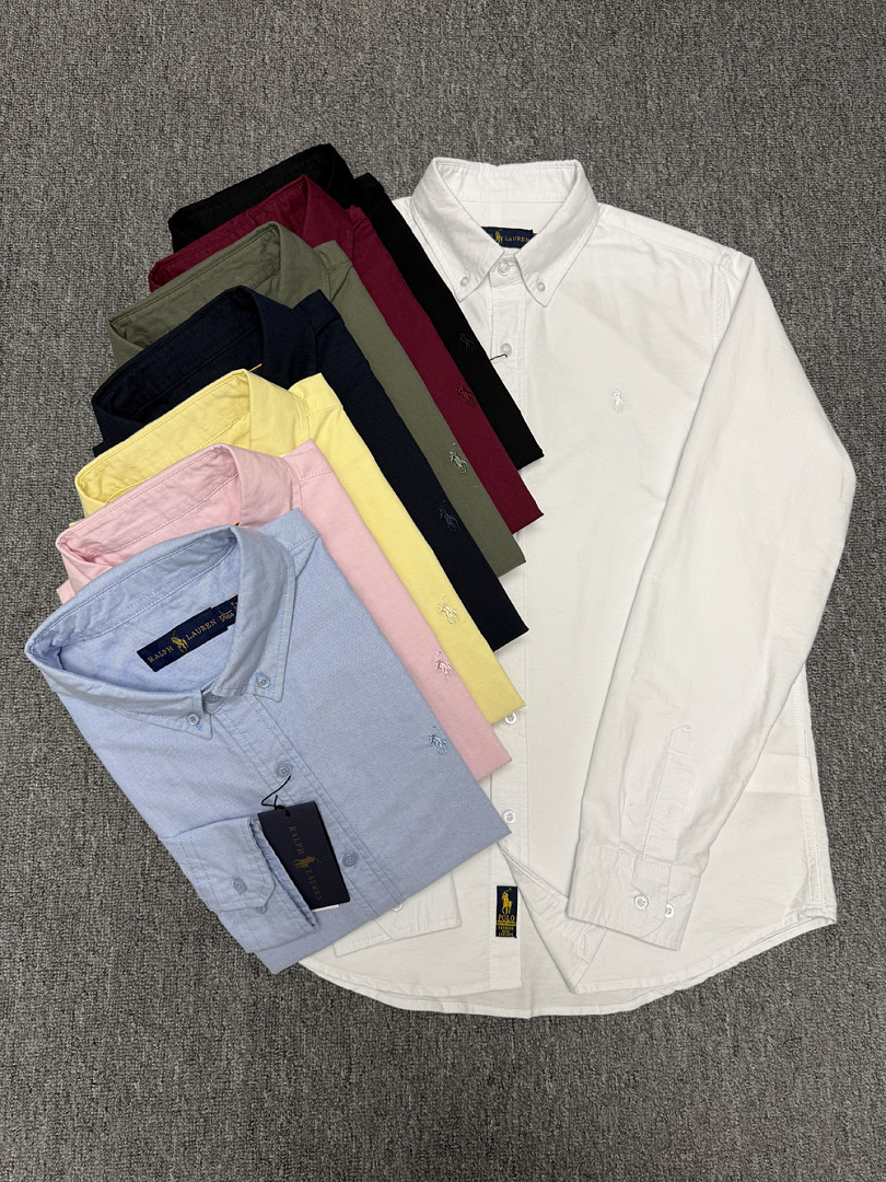 Polo Ralph Lauren Classic Oxford Button-Down Shirt · A3435