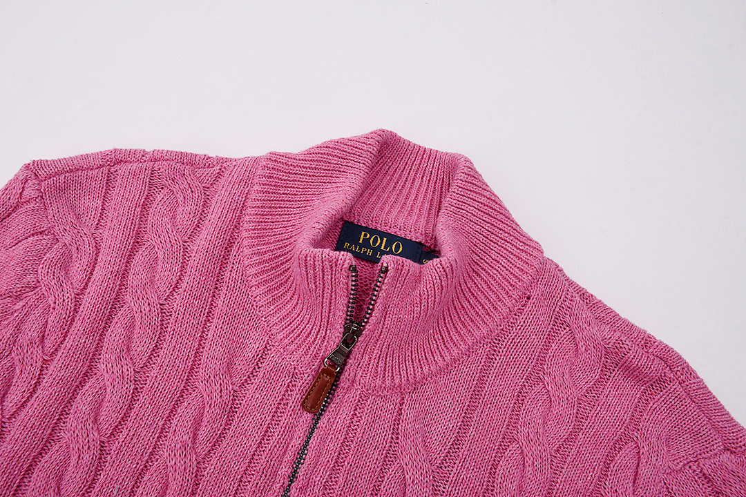 A2161 Rauph Lauren women sweater open collar — תמונה 14
