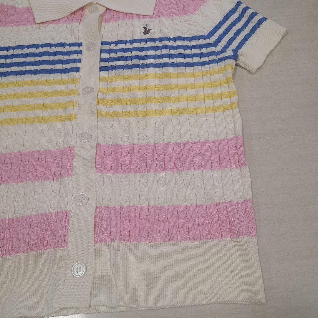 Ralph Lauren Stripe Cable-Knit Polo Set · A2377 — תמונה 11