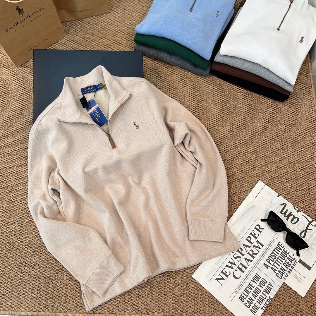 Ralph Lauren Estate-Rib Quarter-Zip Pullover · A2909 — תמונה 27