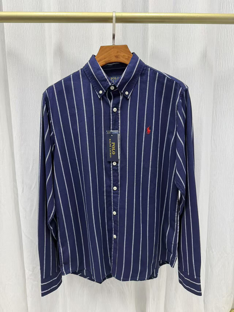 Ralph Lauren Classic Fit Striped Oxford Shirt · A3436 — תמונה 12