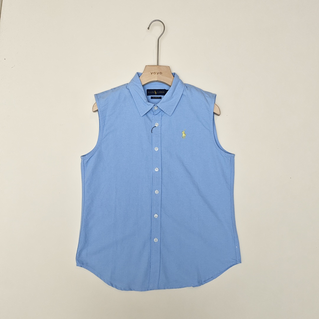 Ralph Lauren Sleeveless Oxford Shirt · A2259 — תמונה 12