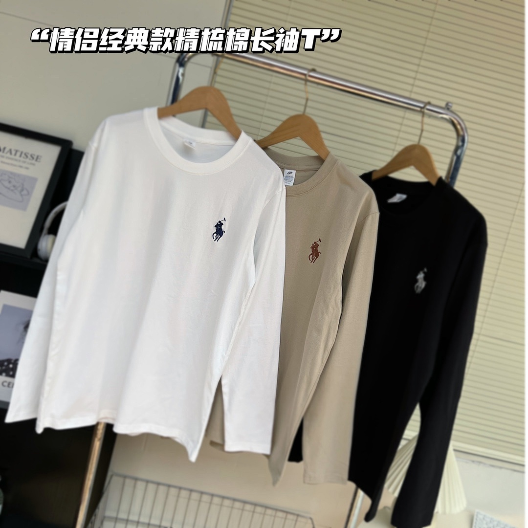 Polo Ralph Lauren Cotton Jersey Long Sleeve T-Shirt · A2712 — תמונה 15