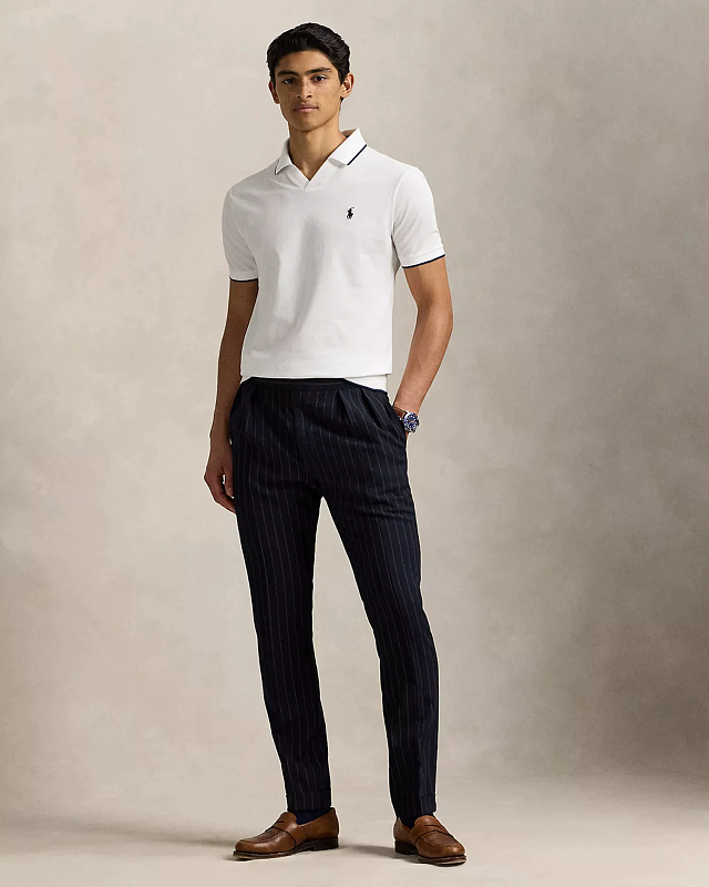 Ralph Lauren Classic Fit Mesh Polo Shirt · A3289 — תמונה 10