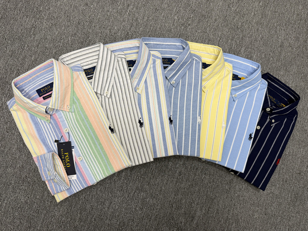 Ralph Lauren Classic Fit Striped Oxford Shirt · A3436 — תמונה 35