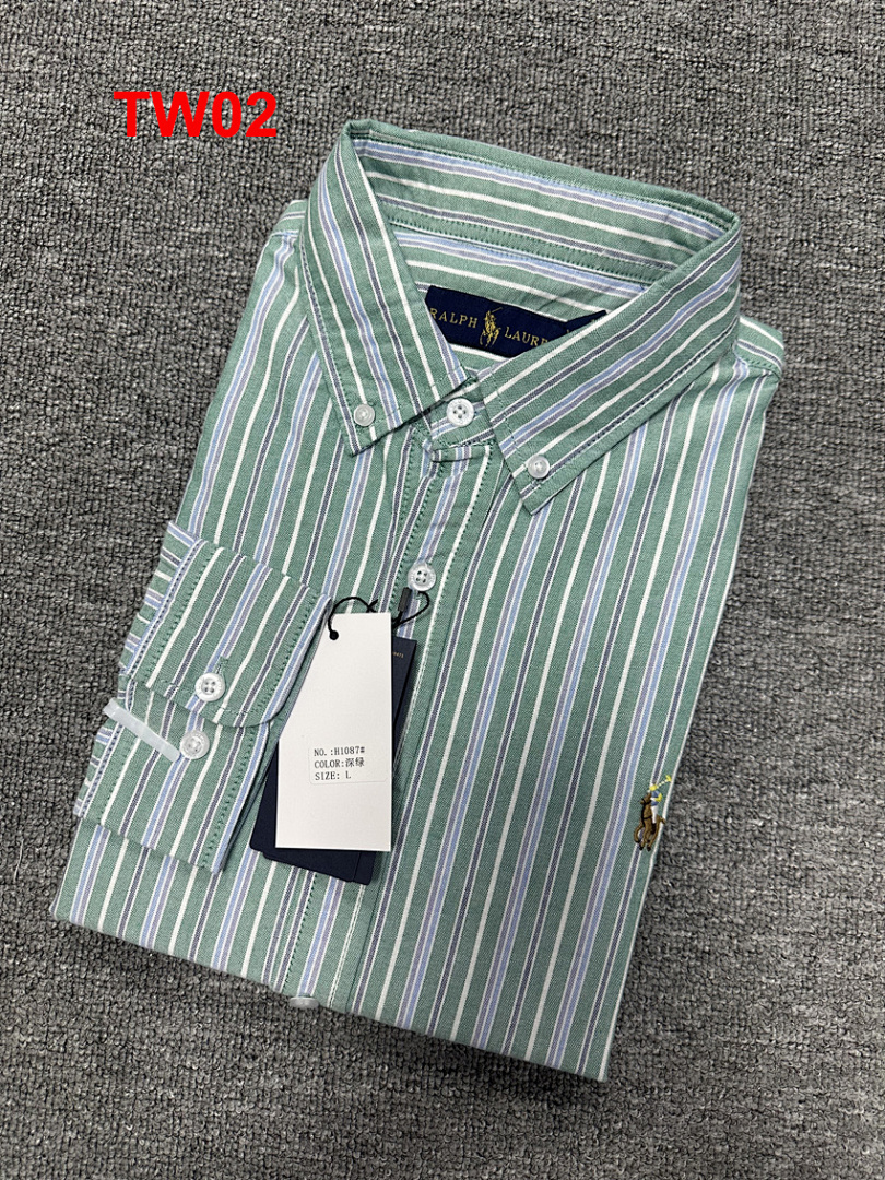 Ralph Lauren Striped Oxford Shirt · A2994 — תמונה 11