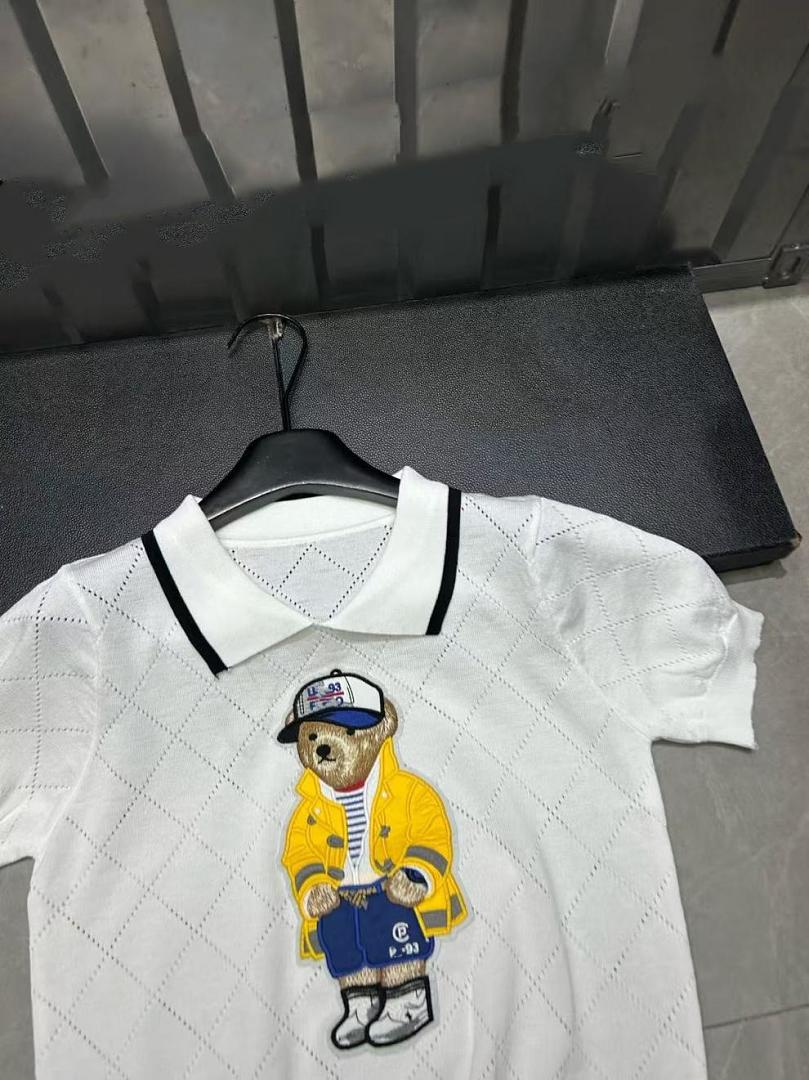 Ralph Lauren Polo Bear Jersey T-Shirt · A3395 — תמונה 7