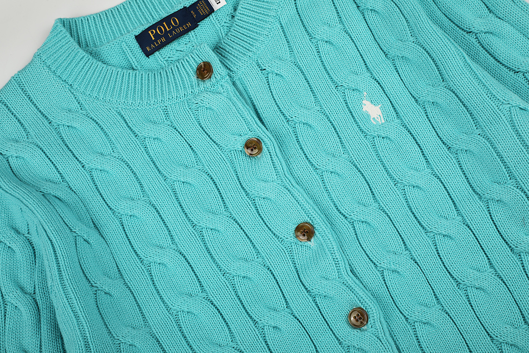 Ralph Lauren Cable Knit Cotton Cardigan · A3415 — תמונה 49