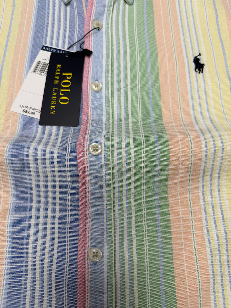 Ralph Lauren Classic Fit Striped Oxford Shirt · A3436 — תמונה 25