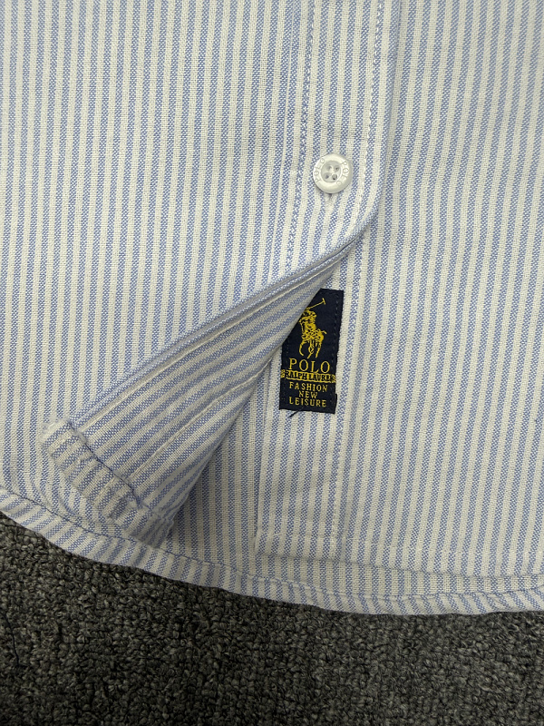 Ralph Lauren Striped Oxford Shirt · A3208 — תמונה 38