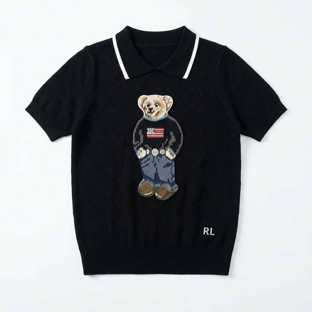 Ralph Lauren Polo Bear Jersey T-Shirt · A3395 — תמונה 26