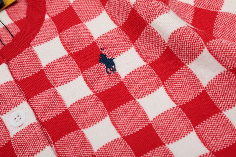 Polo Ralph Lauren Gingham Cotton Cardigan · A2341 — תמונה 12