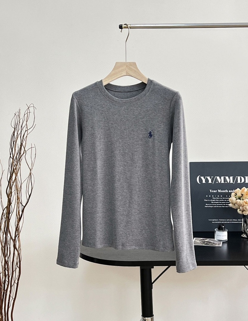 Polo Ralph Lauren Cotton Jersey Long Sleeve T-Shirt · A2589 — תמונה 21