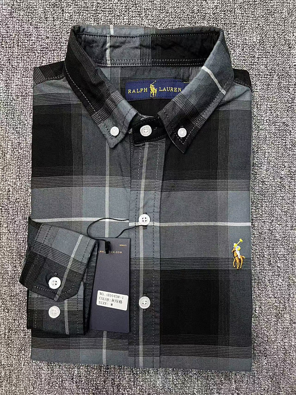 Ralph Lauren Classic Fit Plaid Oxford Shirt · A3248 — תמונה 22