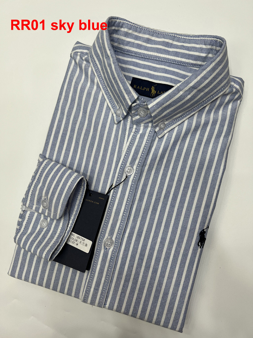 Ralph Lauren Striped Oxford Shirt · A2308 — תמונה 9