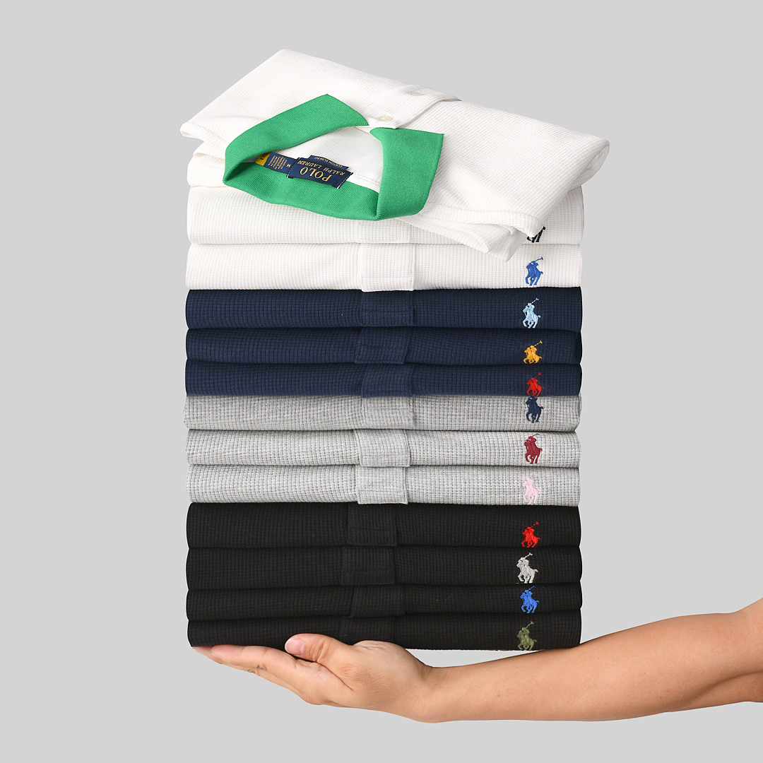 Ralph Lauren Custom Slim Fit Mesh Polo · A3089 — תמונה 55