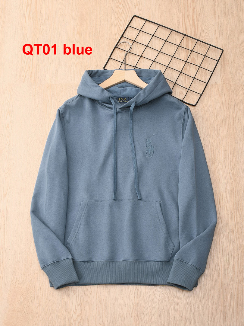 Polo Ralph Lauren RL Fleece Plaid-Logo Hoodie · A2108 — תמונה 11