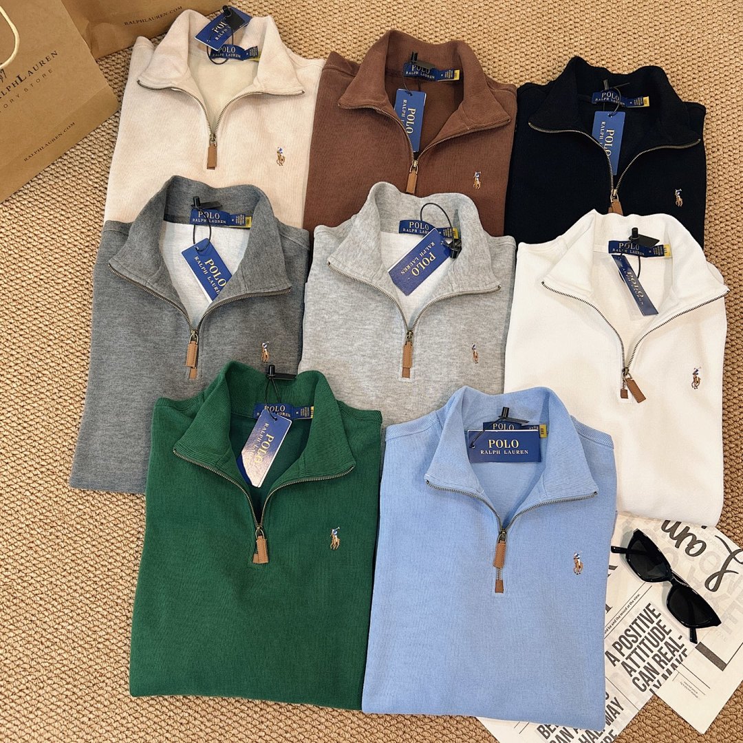 Ralph Lauren Estate-Rib Quarter-Zip Pullover · A2909 — תמונה 20