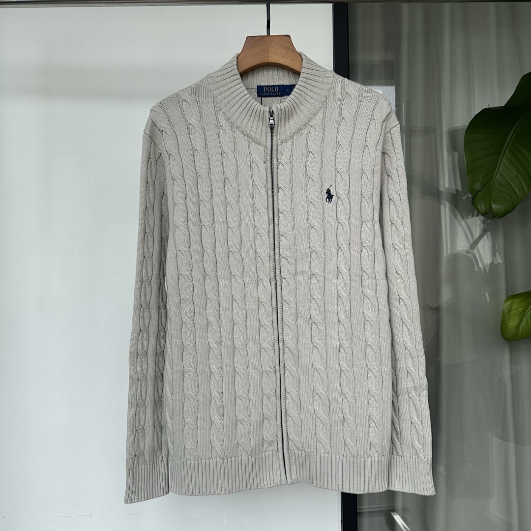 A2592 Rauph Lauren men sweater zipper model — תמונה 22