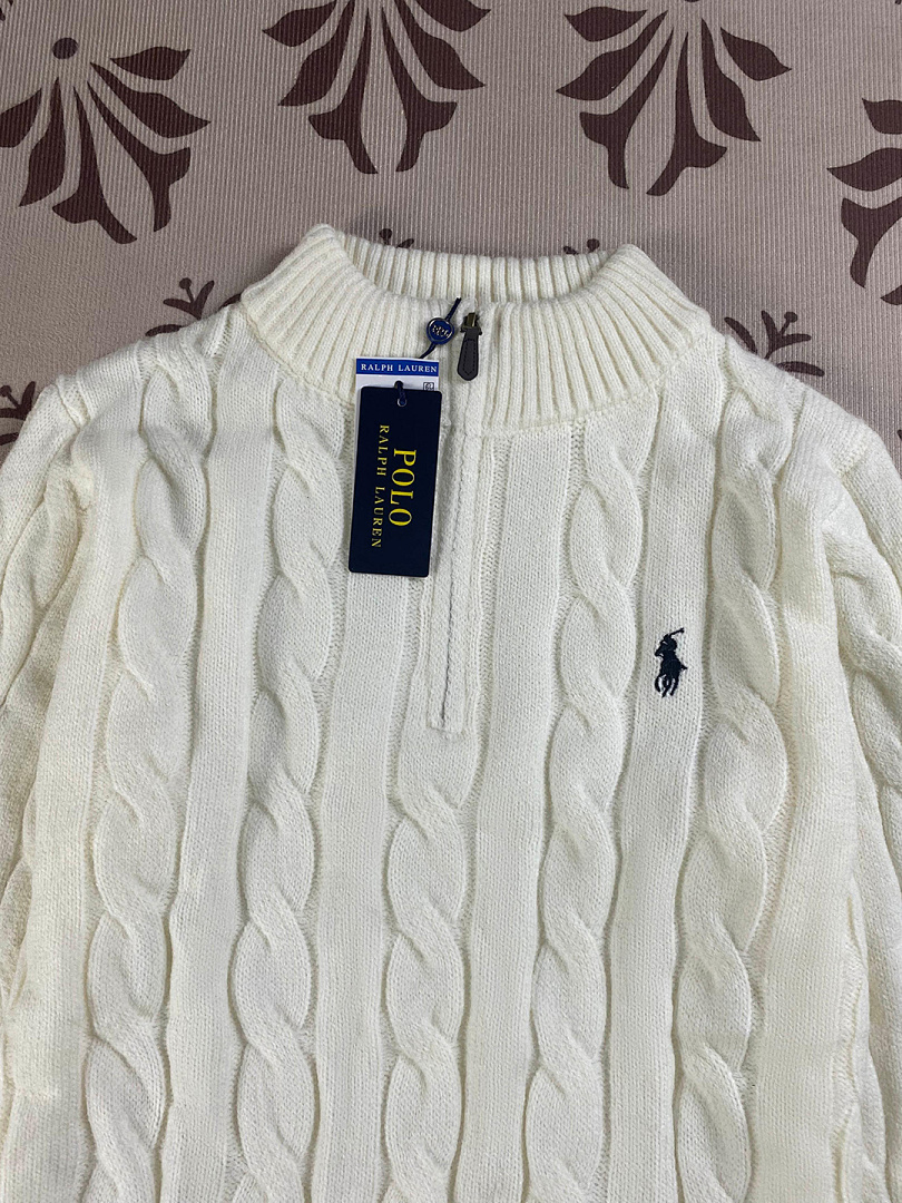 Ralph Lauren Cable-Knit Quarter-Zip Sweater · A2520 — תמונה 12