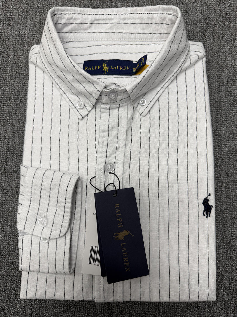 Ralph Lauren Classic Fit Striped Oxford Shirt · A3238 — תמונה 43