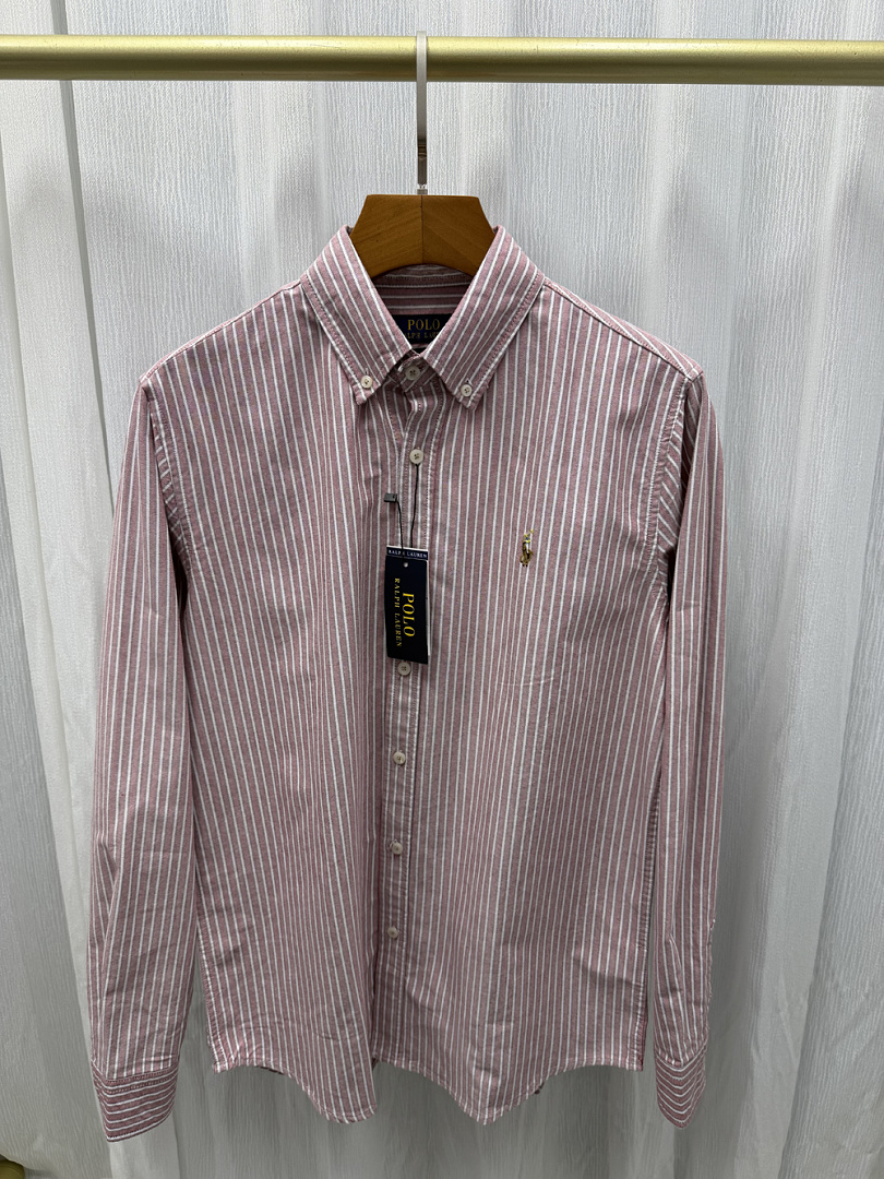 Ralph Lauren Striped Oxford Shirt · A3439 — תמונה 12