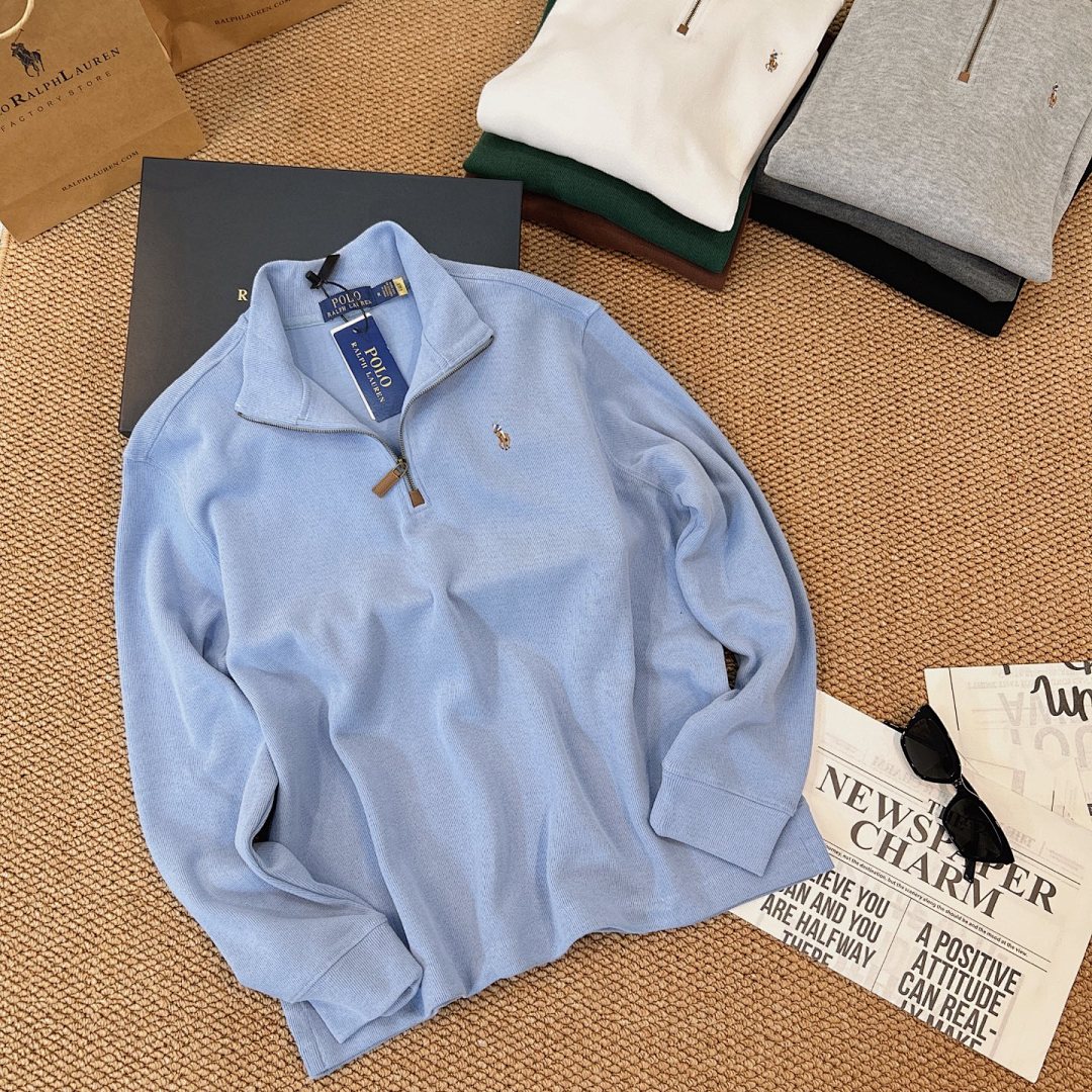 Ralph Lauren Estate-Rib Quarter-Zip Pullover · A2909 — תמונה 33