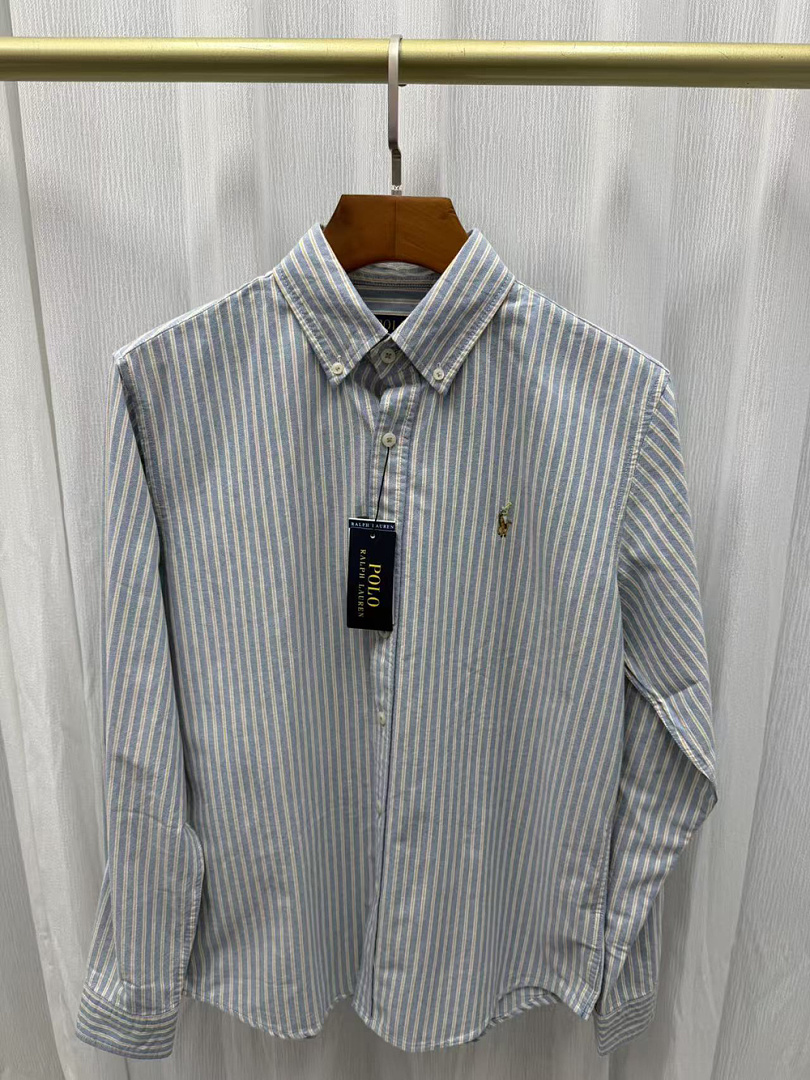 Ralph Lauren Striped Oxford Shirt · A3439 — תמונה 9